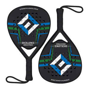 Nouvelle raquette de padel personnalisée en fibre de carbone, raquette de plage en diamant 18K FACE OEM/ODM, raquette de tennis de qualité EVA, fabrication au Pakistan, faible MOQ - Product Image 4