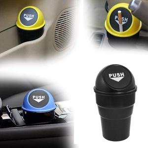 Leakproof Plastic Modern Luxury <b>Car</b> Trash Bin with Lid Portable <b>for</b> <b>Car</b> Interior Bedroom & Office Use Odor Free Easy Clean - Product Image 4