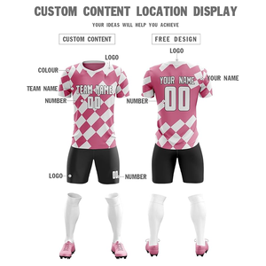 Conjuntos de fútbol unisex de alta calidad y logotipo personalizado, uniformes transpirables de secado rápido a precios mayoristas - Product Image 3