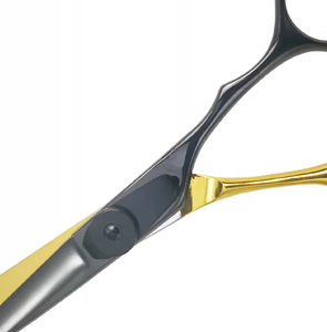 2024 ciseaux de coiffeur de qualité professionnelle élégants ciseaux de Salon couleurs à double conception outil de coupe de cheveux en acier inoxydable de haute qualité - Product Image 5