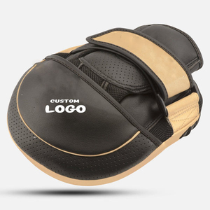 Nouvelles manchettes de frappe noires de conception innovante, fabriquées sur mesure en cuir de vachette véritable, manchettes de frappe souples pour la boxe - Product Image 4