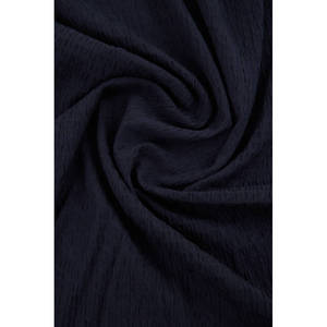 Étole en polyester bleu marine 45x190 - Product Image 3