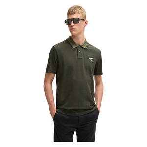 Camiseta de Golf transpirable de algodón para hombre, ropa de Golf con logotipo personalizado, camiseta Polo de algodón, Impresión de bordado personalizado de alta calidad - Product Image 1