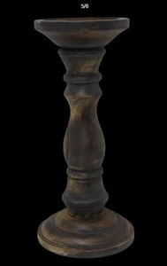 Wholesale Luxury Metal <b>Candle</b> Holder Hot Selling Aluminium Grey Polished Finish Home Decorative <b>Pillar</b> Christmas Style - Product Image 5