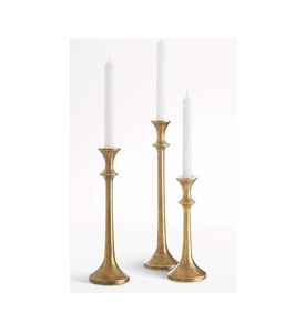 เชิงเทียนโลหะสำหรับตกแต่งบ้านไร่เชิงเทียนสีโรสโกลด์ดีไซน์สุดพิเศษ - Product Image 3