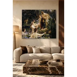 Impression sur toile Fida Henrietta Rae Hylas et les nymphes - Product Image 5