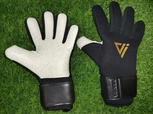 Gants de gardien de but de football professionnels en latex de haute qualité, antidérapants, avec sangle de poignet réglable, respirants, fermeture à boucle et crochet, VIENNA - Product Image 3