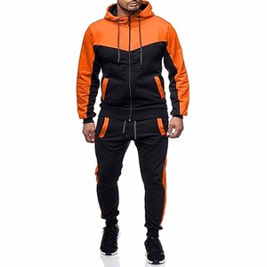 Chándal Nueva temporada de otoño con manga larga Calentamiento Jogging Wear Trajes de dos piezas para hombres Chándal hecho por Dress Sports - Product Image 1
