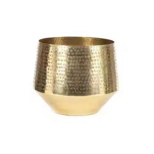 Maceta de Metal con Acabado Dorado y Diseño Único para Decoración del Hogar y Jardín, Macetas y Jardineras para Sala de Estar - Product Image 6