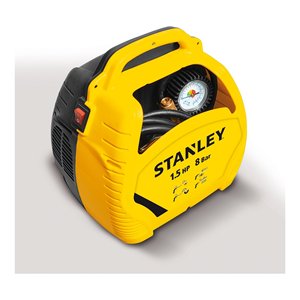 Kit de compresseur d'air portable sans huile Stanley 8215190STN595 8 bar (116 psi) 1,1 KW-1,5 CV pour outils pneumatiques, accessoires et pièces - Product Image 2