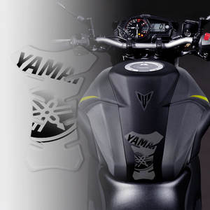 CLEAR YAMAHA 3D Racing Logo Adhésif Réservoir Pad Premium Catégorie Couverture pour Motos - Product Image 5