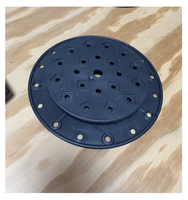Nouveau piédestal en plastique réglable chaud pour système de plancher surélevé intérieur extérieur Style de conception moderne prend en charge l'ardoise de pont de sol