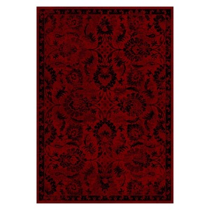 <b>RUGS</b> DEPOT LXDP-0524 Wholesale Black Charcoal Ethnic Kilim Digital Printed Machine Washable Chenille Area <b>Rug</b> <b>Non</b> <b>Slip</b> - Product Image 1