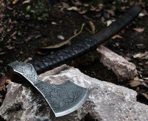 Wholesale 2025 High-Performance Industrial Pizza Type <b>Axe</b> Leather Sheath Hot Sale Drop Shipping for Men Low Price Woodworking - Product Image 5