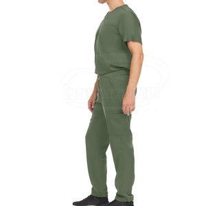 Ensembles de blouses d'hôpital à séchage rapide 100% coton, sur mesure, nouveau design, haute qualité pour hommes - Product Image 6