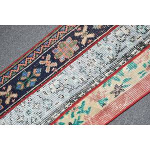 Vintage 1.6 X 2.7ft Beige Turc Laine Tapis À La Main Classique Grande Surface Abstrait Patchwork Motif Latex pour Couloir Chambre Décor - Product Image 5