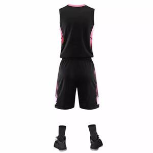 Uniforme de basket-ball OEM personnalisé 100% en polyester Kit d'équipe de vêtements de sport pour hommes séchage rapide coupe confortable prix de gros fabriqué au Pakistan - Product Image 6