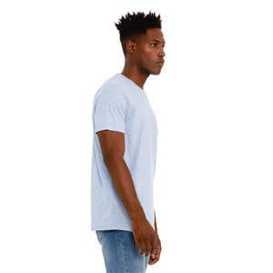 เสื้อยืดคอตตอน GSM 100% 220สำหรับผู้ชายเสื้อยืดพิมพ์ลายทรงสลิมฟิตพิมพ์โลโก้ซักได้ตามต้องการ - Product Image 3