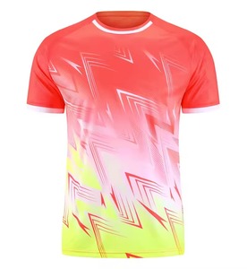 เสื้อออกกำลังกายแขนสั้นเข้ารูปสำหรับผู้ชายเสื้อใส่ออกกำลังรัดรูปดีไซน์ใหม่ - Product Image 3