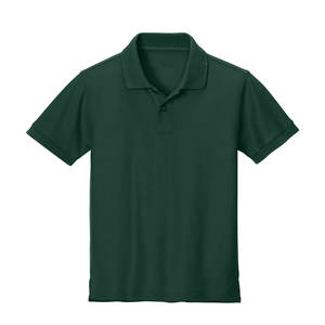 Camisas para jóvenes Secado rápido Absorbe la humedad Negro Manga corta Rendimiento Golf Trabajo informal Rendimiento Atlético Polos de golf Camisas - Product Image 5