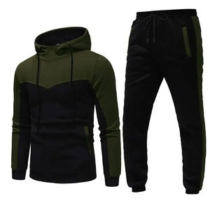 Survêtement pour homme à prix d'usine, survêtements en gros, survêtement de sport, survêtement d'entraînement, jogging, vêtements de sport pour homme, ensemble 2 pièces - Product Image 3
