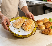 Papier de cuisson antiadhésif de qualité alimentaire pour cuiseur vapeur en bambou, raviolis, baozi et cuisine
