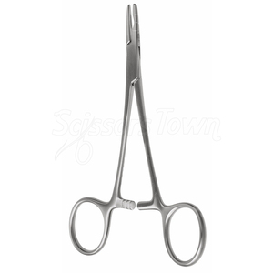 Soporte de aguja Neivert 5 pulgadas suave con anillo compensado de ranura instrumento Médico Quirúrgico de acero inoxidable - Product Image 1