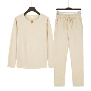 Chándal de moda para hombre, ropa deportiva de algodón para hombre, chándal transpirable para hombre con precio de fábrica - Product Image 5