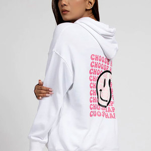 Pull à capuche Marque privée Votre propre logo Bon matériel Personnalisé Prix bon marché Meilleur matériel Service OEM Sweats à capuche pour femmes - Product Image 5