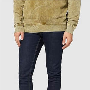 Meilleure vente 100% coton Sweats à capuche streetwear de haute qualité pour hommes saison d'hiver motif solide Design personnalisable en stock - Product Image 6