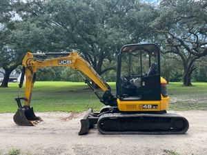 Mini-excavatrice JCB 48Z-1 avec chargeur frontal pour chantiers de construction et tracteur-excavateur frontal MINI CAT / JCB - Product Image 2
