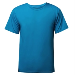 2026 High Quality 100% Polyester Casual Tees Unisex Comfortable Quick Dry Short Sleeve Regular Fit Shirts FINER THREADS - Product Image 1