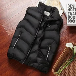 Customized High Quality <b>Men's</b> Puffer <b>Jacket</b> Detachable Sleeve Hooded <b>Jeans</b> <b>Jacket</b> Half Sleeved Winter Lightweight for <b>Men</b> - Product Image 4