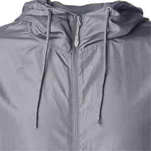 Veste coupe-vent de haute qualité pour hommes, fermeture éclair, imperméable et coupe-vent, légère, à capuche, vêtements d'extérieur - Product Image 4