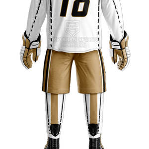 Uniformes de Hockey sobre Hielo Duraderos, 100% Poliéster, Ajuste Delgado, Cómodos, de Secado Rápido, Ecológicos, Transpirables, Hechos en Pakistán - Product Image 5