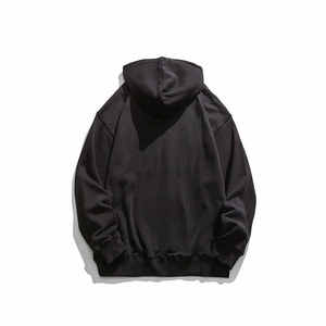 เสื้อมีฮู้ดผ้าฝ้าย100% สำหรับผู้ชาย, เสื้อมีฮู้ดผ้าแห้งเร็วระบายอากาศได้ดีมีลายพิมพ์พัฟสำหรับฤดูหนาว - Product Image 1