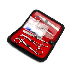 Kit de disección veterinaria para cirugía menor, fuente de alimentación Manual de acero inoxidable, instrumentos quirúrgicos, estuche básico para herramientas quirúrgicas - Product Image 5