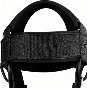 Arnés de Cuello de Lana para Levantamiento de Pesas, Correa Ajustable Antideslizante para Fortalecer el Cuello y la Parte Superior de la Espalda, para Gimnasio y Fitness - Product Image 3