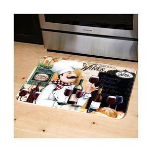 แผ่นรองครัวกันล้า Vino Chef รุ่น Comfort Cushion ดีไซน์ทันสมัย ลวดลายแปลกใหม่ ผลิตจากโพลีเอสเตอร์ ทอผสม PVC และโฟม PU ซักล้างได้ แพ็คคู่ - Product Image 2