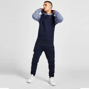 Custom Logo Mens Windproof Jogging Suit Full <b>Zip</b> <b>Hoodie</b> Sweatpants Tech Fleece Tracksuit Winter Sportswear Set - Product Image 1