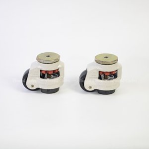 Roulette résistante de prix usine de la CE 80S nivelant la roulette principale de pied lourd roulette en nylon réglable - Product Image 3