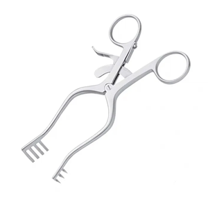 Retractor Weitlaner de alto grado 3x4 puntas 18mm cirugía plástica profunda Retractor alemán de acero inoxidable - Product Image 4