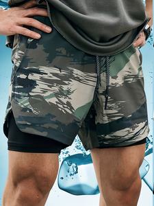 Shorts de course confortables pour hommes, séchage rapide, respirants, légers, pour la gym et l'entraînement - Product Image 4