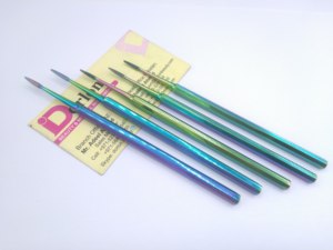 Lima de sonda de uñas de doble punta con logotipo personalizado Dorlon, limas negras encarnadas de arcoíris de acero inoxidable completamente autoclavables de 6" - Product Image 4