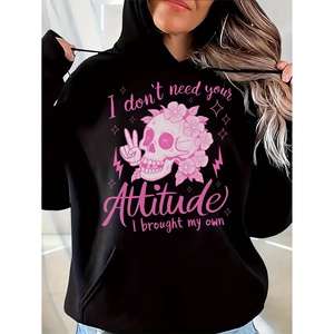 Kinitwear Mujer Otoño/Invierno Jersey Sudadera Un Color Ocio Estándar Hecho en China - Product Image 1