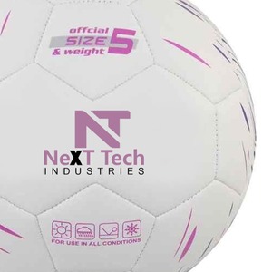 ลูกฟุตบอลฝึกซ้อม Next Tech Industries รุ่น NTI-TB-759 สำหรับการฝึกซ้อม พร้อมดีไซน์และโลโก้ที่ออกแบบเองได้ - Product Image 3