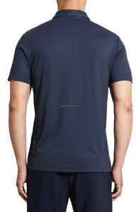 Hombres de la más alta calidad para polos con mangas cortas y cuello transpirable Patrón sólido a los mejores precios - Product Image 4