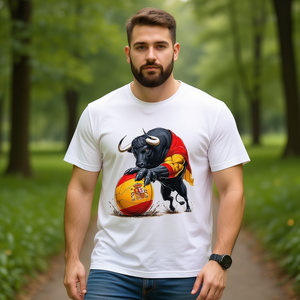 T-Shirt Unisex 210GSM 100% Cotone Stile Casual con Stampa Personalizzata Vestibilità Oversize (Taglia XL 2XL) T-Shirt Personalizzate - Product Image 3