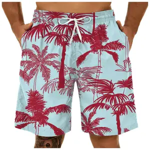 Benutzer definiertes Logo Summer Blank Short Herren Strands horts Baumwolle und Leinen Weicher Stoff Atmungsaktive Herren Shorts für Herren