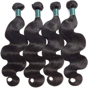 Mink Brazilian Hair Bundle Double Drawn Raw Virgin Human Hair Cuticle Aligned Vendor <b>Extensions</b> - Product Image 1